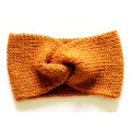 Mão Knit Headband Turbante Orelha Warmer Headwear Twist Hair Band
